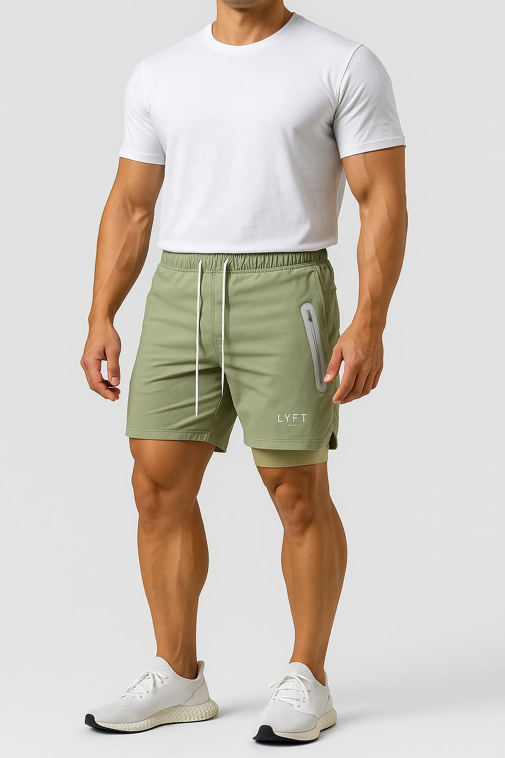 Short Esportivo de Academia Masculino com Bolso - Sport LYFT