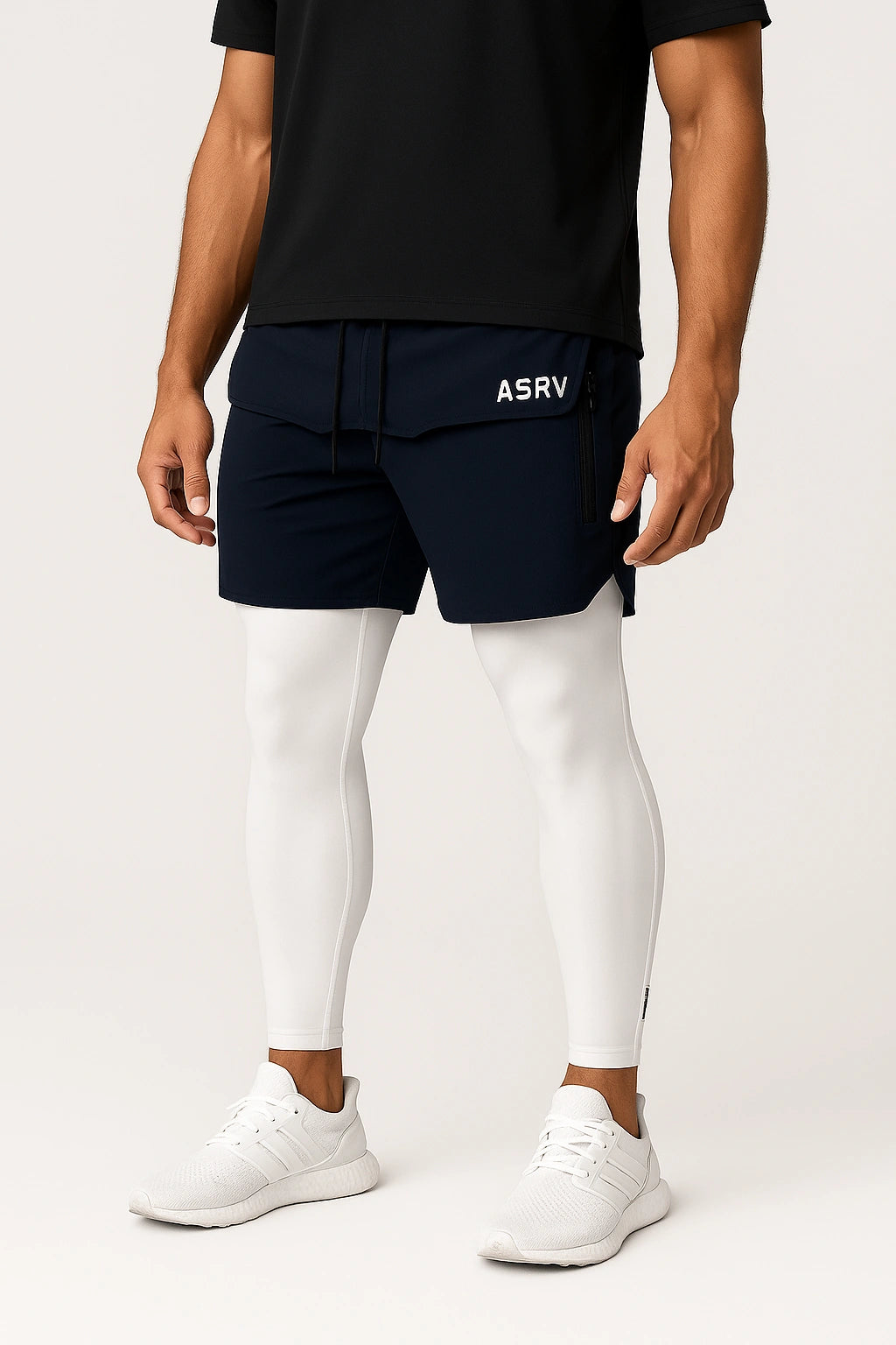 Short Esportivo de Academia Masculino com Bolso Lateral