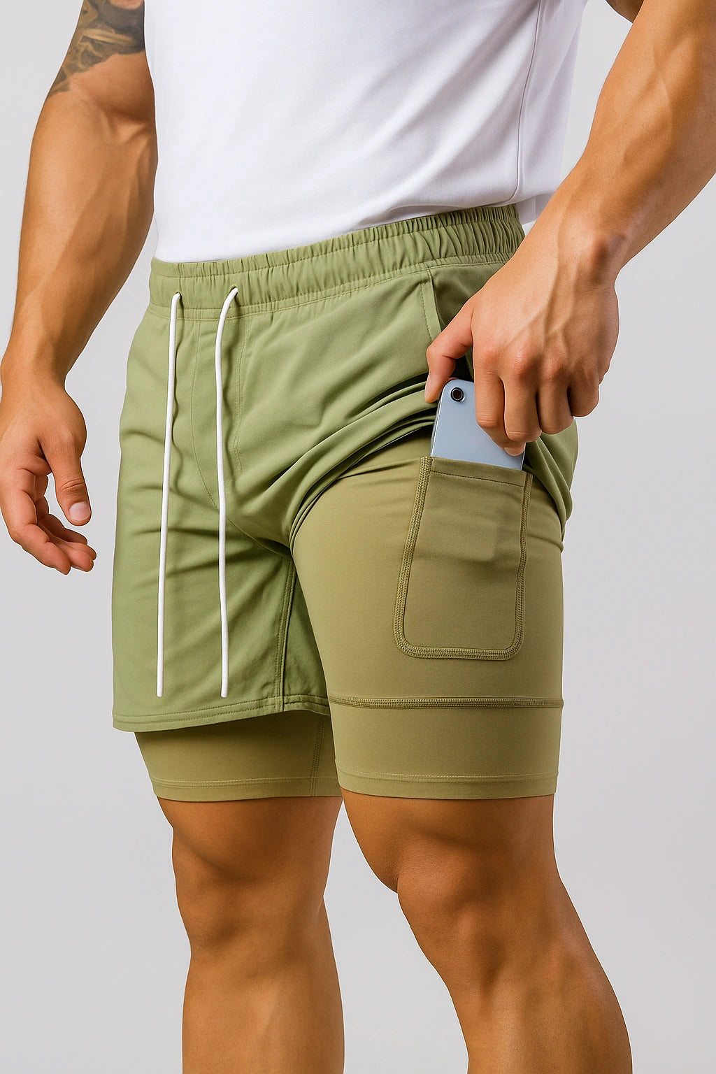Short Esportivo de Academia Masculino com Bolso - Sport LYFT