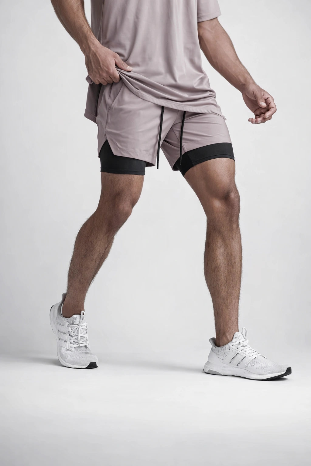 Short Esportivo Masculino de Academia Minimalista - Just Run