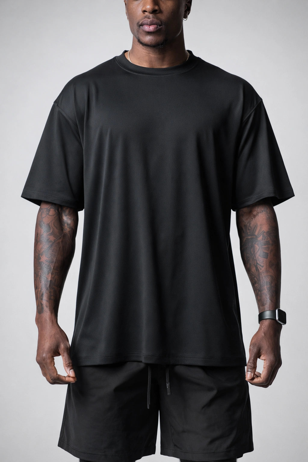 Camisa Esportiva Masculina Academia Oversized Minimalista