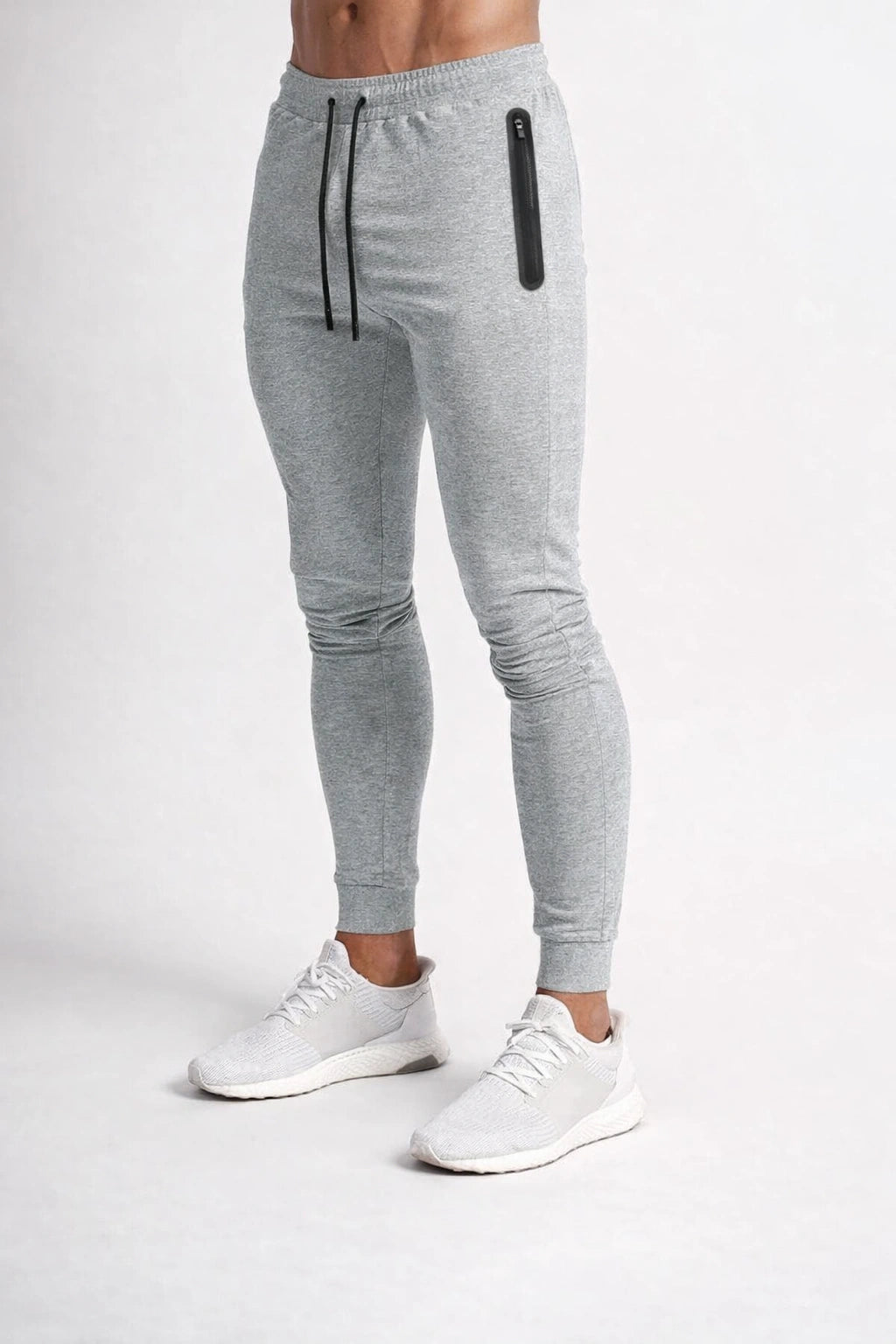 Calça Esportiva Masculina de Moletom Justa fitness