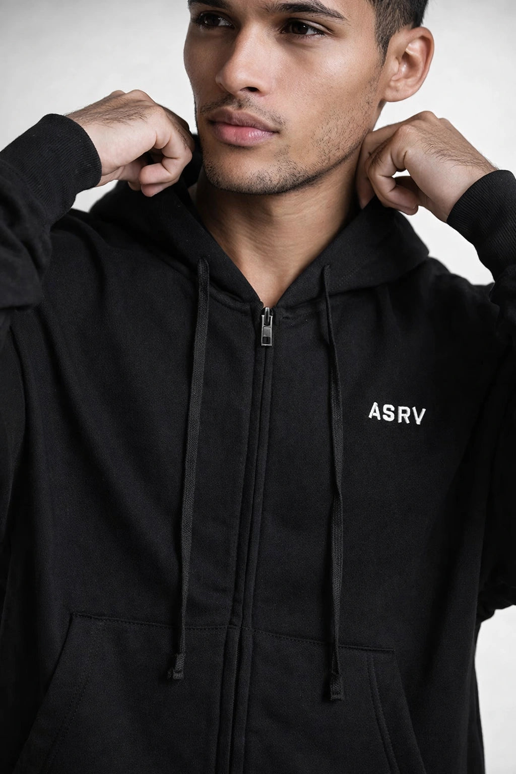 Jaqueta Esportiva Masculina Algodão com Zíper Fitness