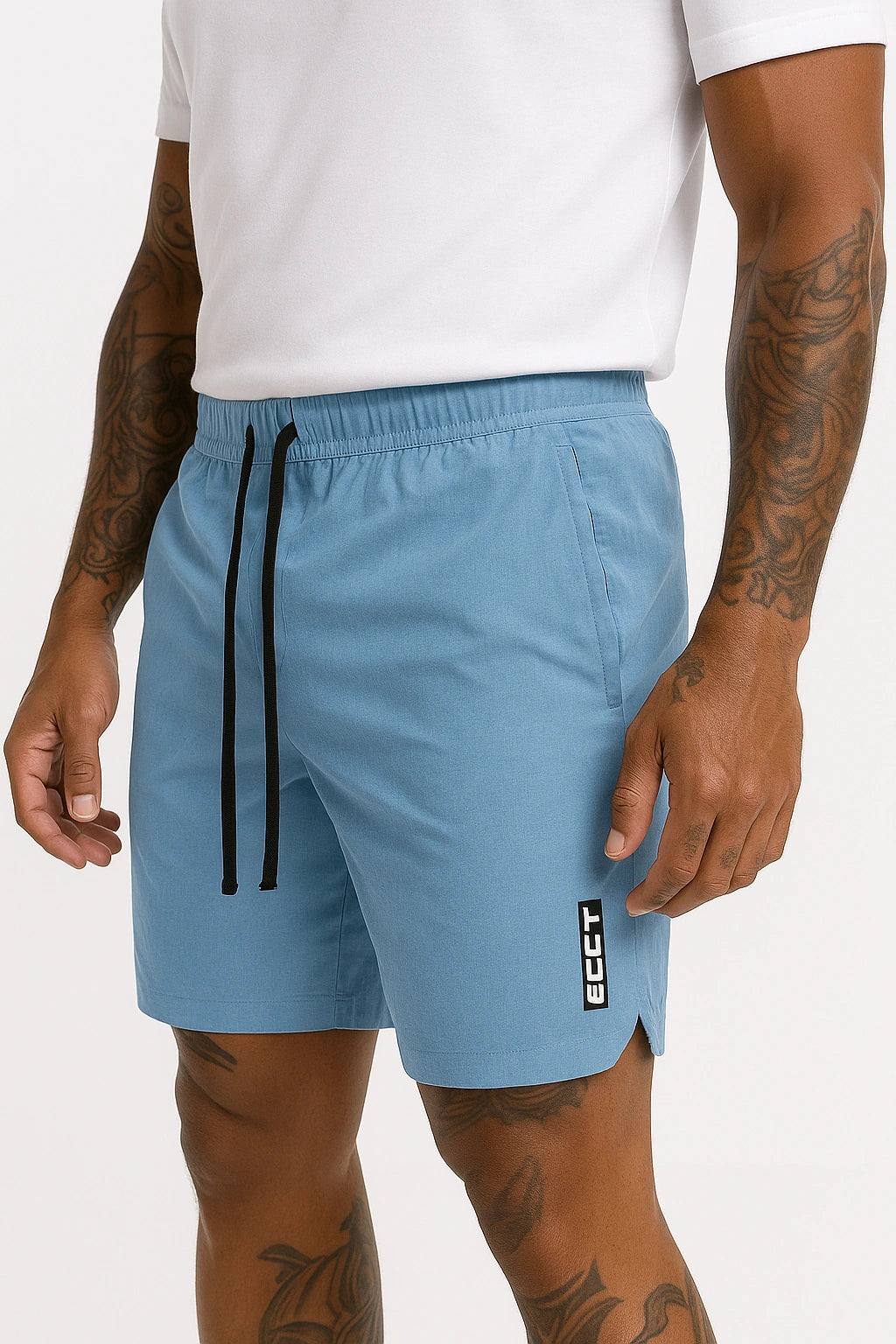 Short de Academia Respirável com Bolso Traseiro