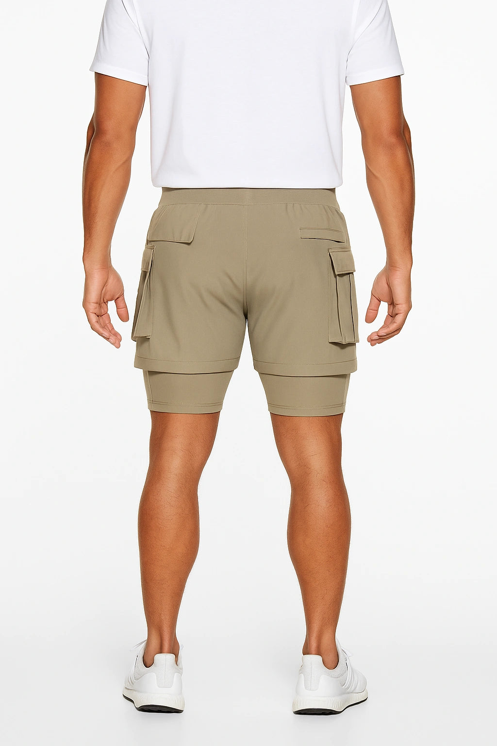 Short Esportivo de Academia Masculino com Bolsos Laterais
