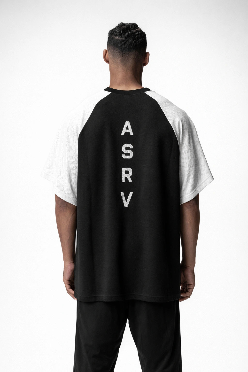 Camisa Esportiva Masculina Academia Oversized Respirável - ASRV