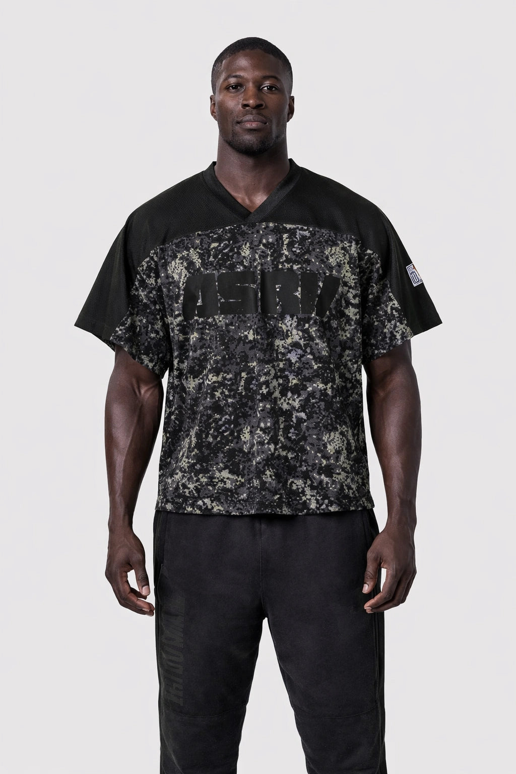 Camisa Oversized Esportiva Masculina Respirável Nano Mesh