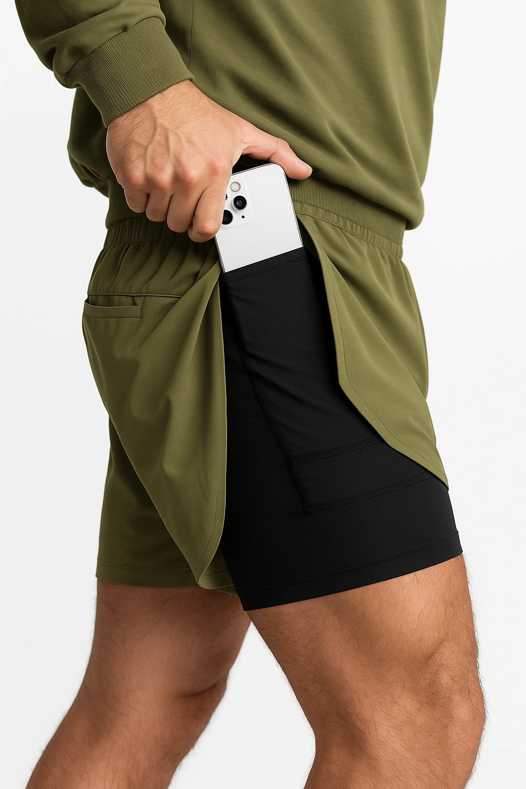 Short de Academia Masculino Esportivo
