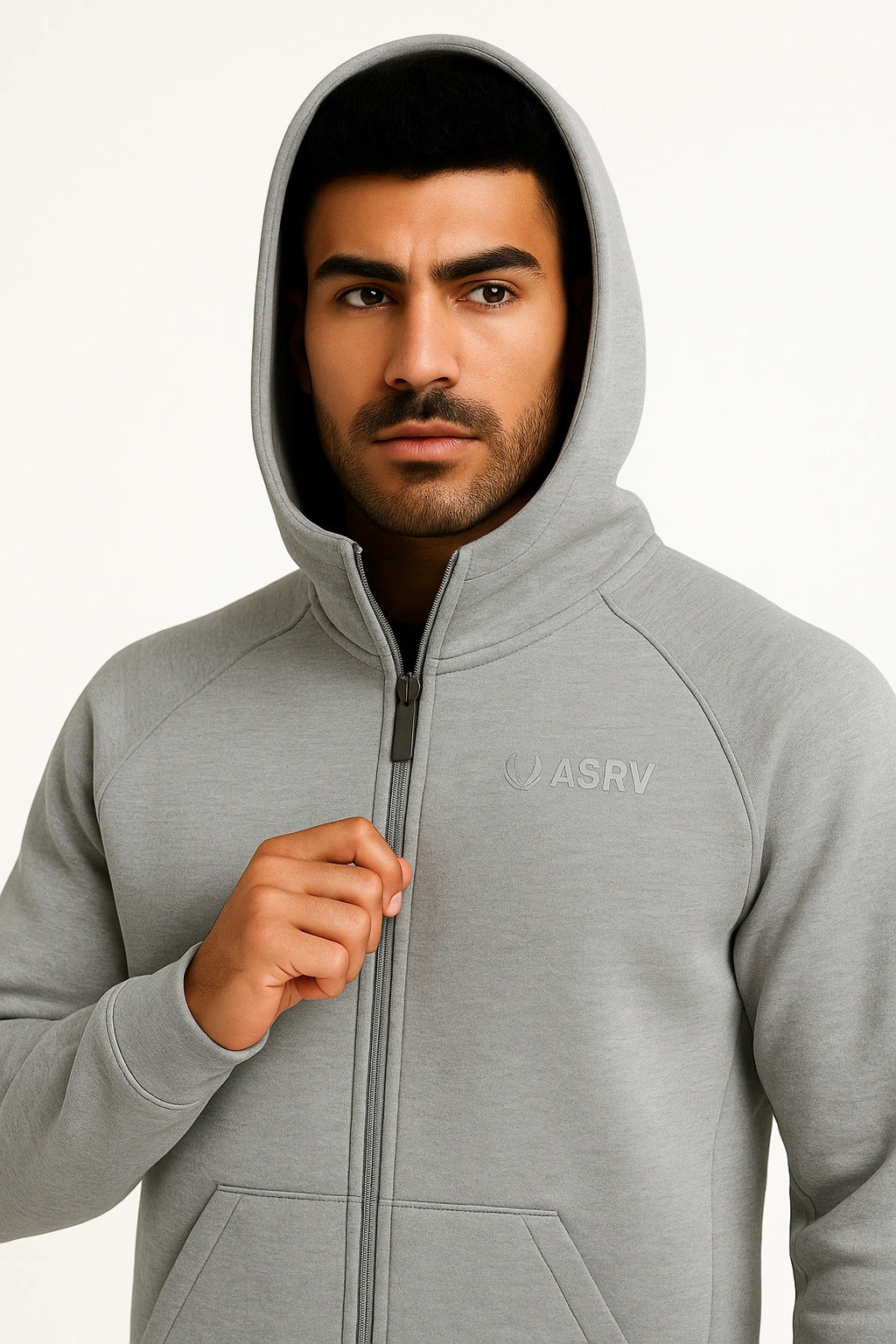 Jaqueta Esportiva Masculina de Poliéster Fitness - Jacket ASRV