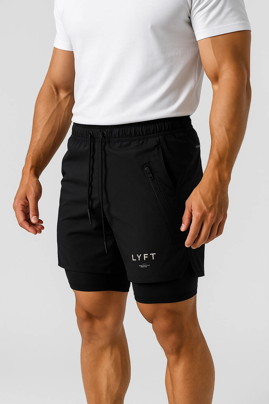 Short Esportivo de Academia Masculino com Bolso - Sport LYFT