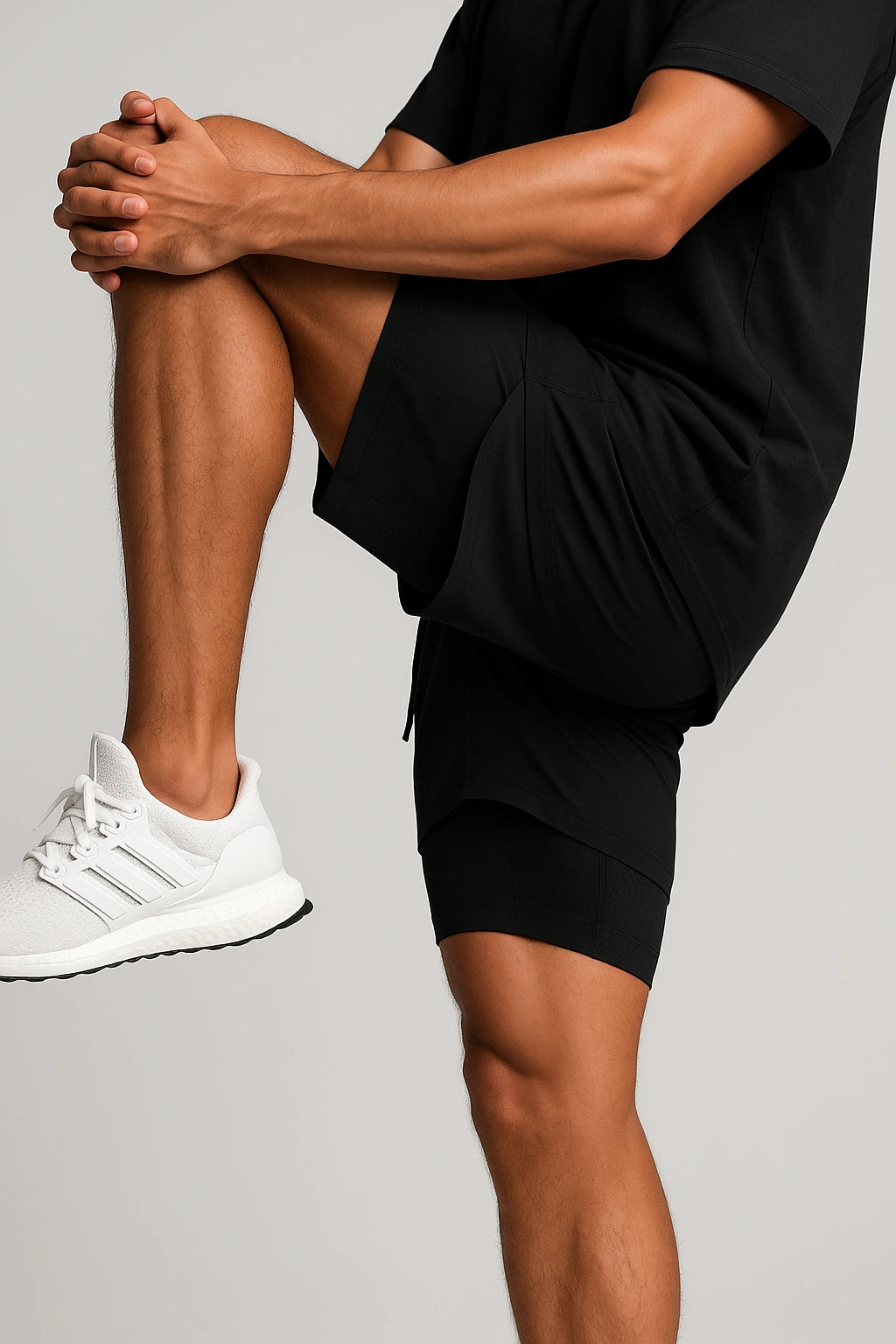 Short Esportivo de Academia Masculino Minimalista Premium 2 em 1 Tauranga