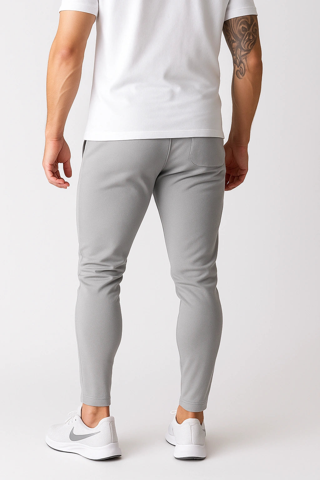 Calça de Academia Masculina Esportiva Justa e Respirável
