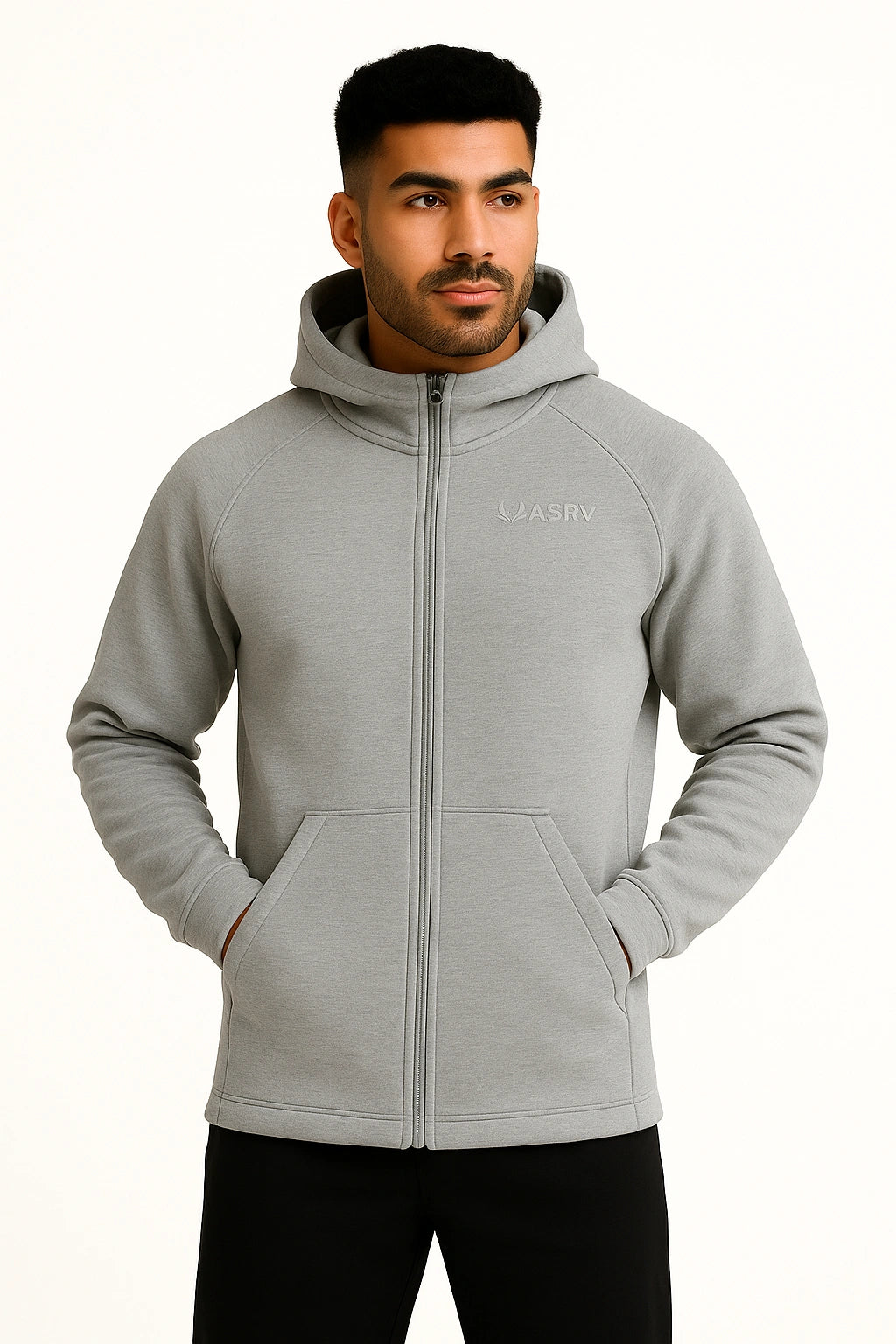 Jaqueta Esportiva Masculina de Poliéster Fitness - Jacket ASRV