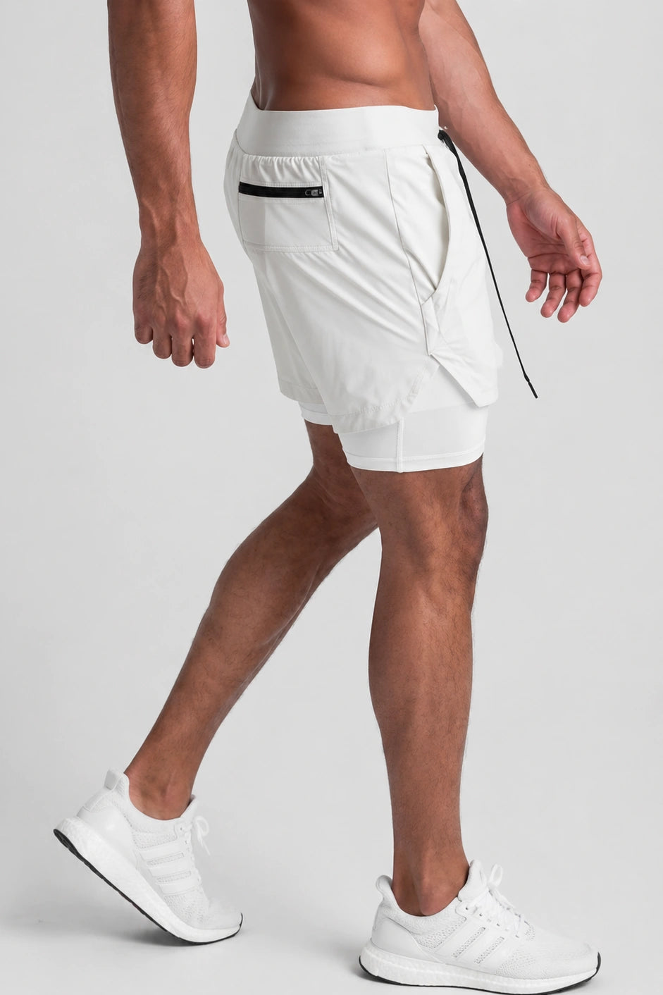Short Esportivo de Academia Masculino Minimalista 2 em 1 Tauranga