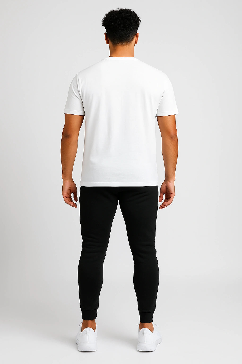 Calça Esportiva Masculina de Moletom Justa fitness