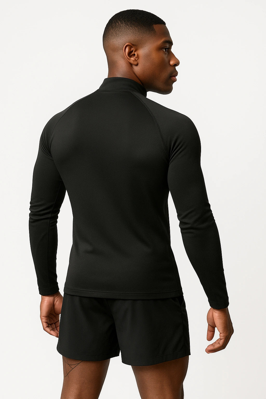 Camisa Masculina esportiva Casual Gola alta Academia Treino e Esportes