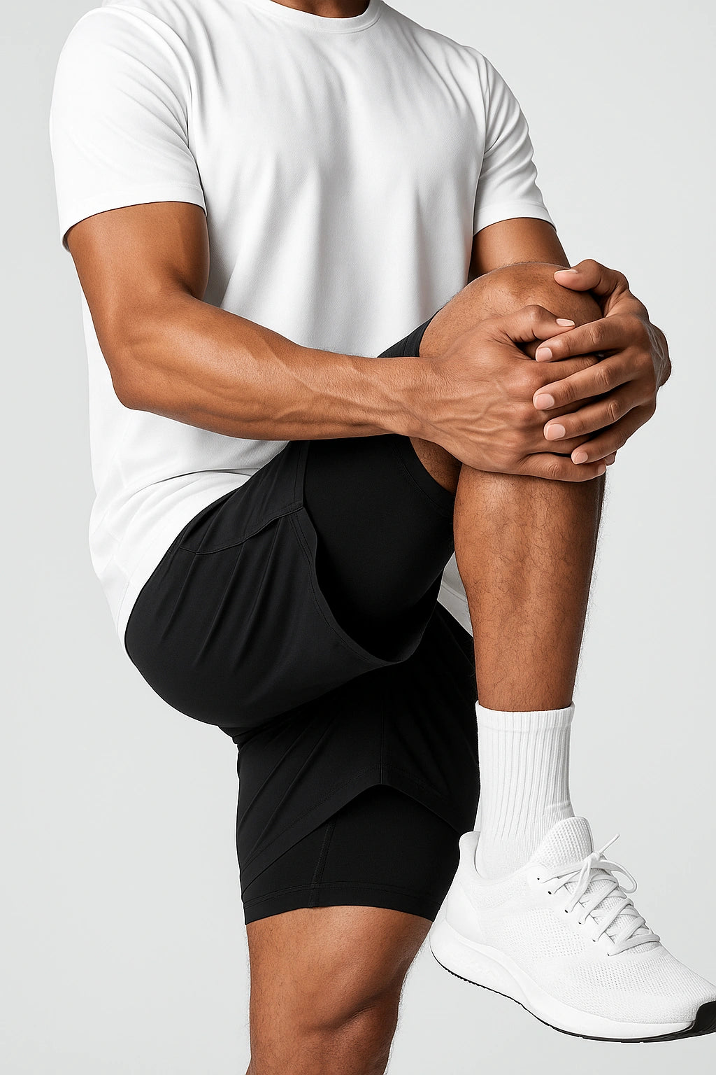 Short Esportivo de Academia Justo Masculino - Sport Dry
