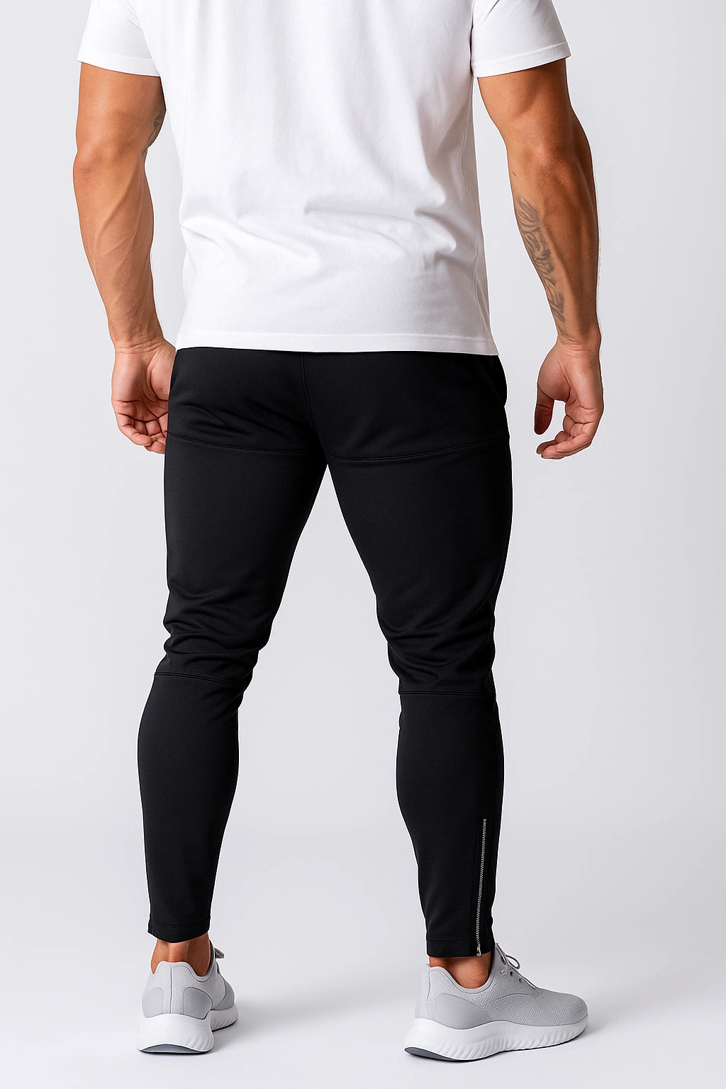 Calça de Academia Masculina Esportiva Justa e Respirável