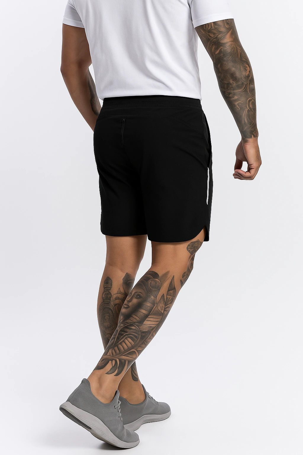 Short de Academia Respirável com Bolso Traseiro