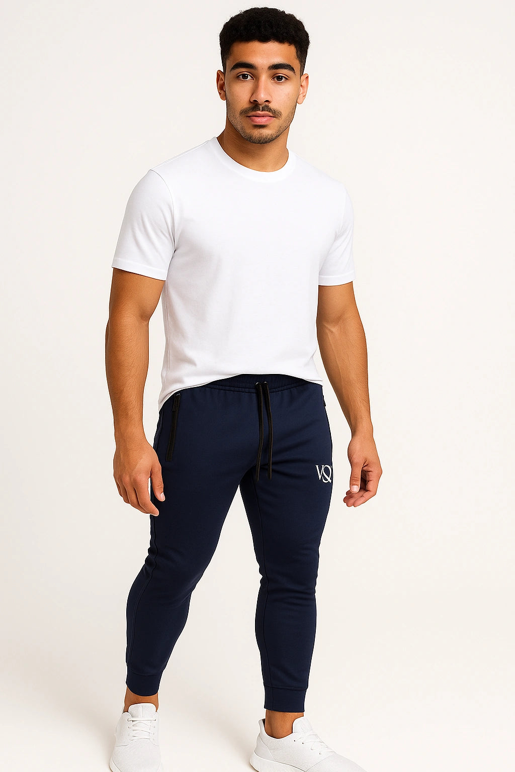 Calça Esportiva Masculina de Moletom Justa fitness