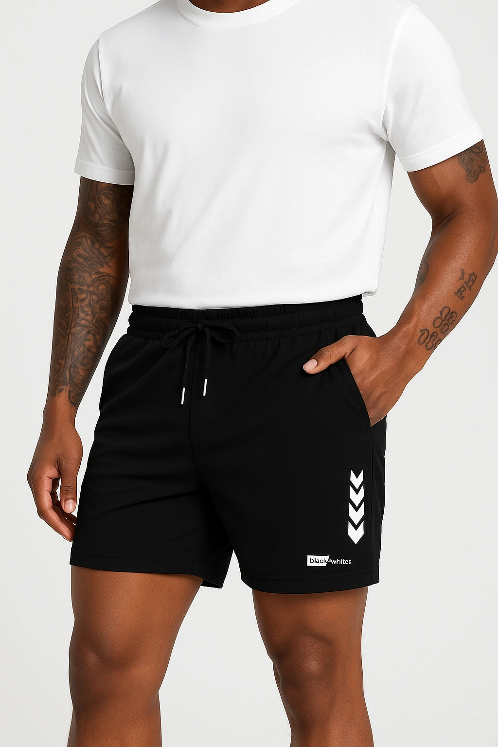 Short Esportivo de Academia Justo Masculino - Sport Dry