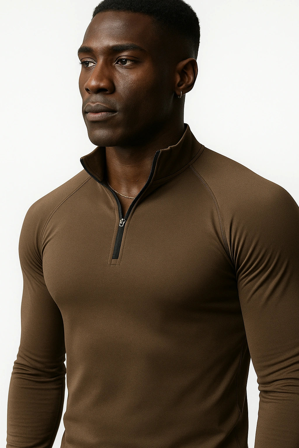 Camisa Masculina esportiva Casual Gola alta Academia Treino e Esportes
