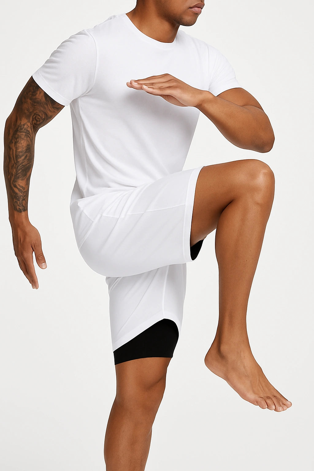 Short Esportivo de Academia Justo Masculino - Sport Dry