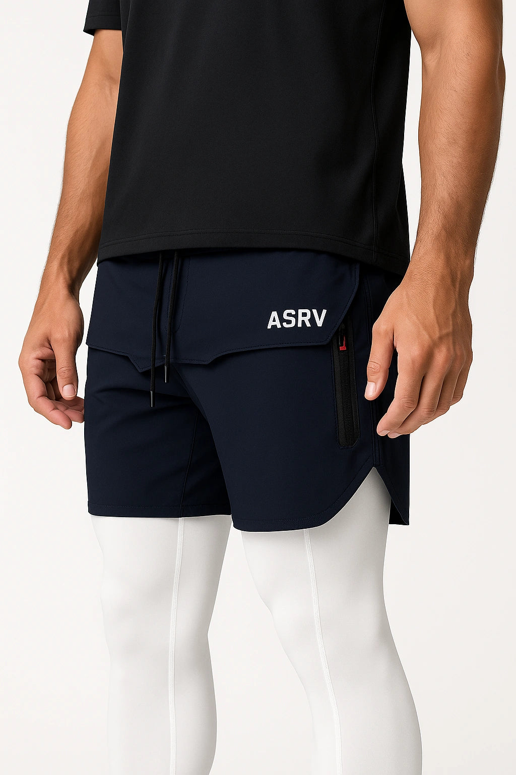 Short Esportivo de Academia Masculino com Bolso Lateral