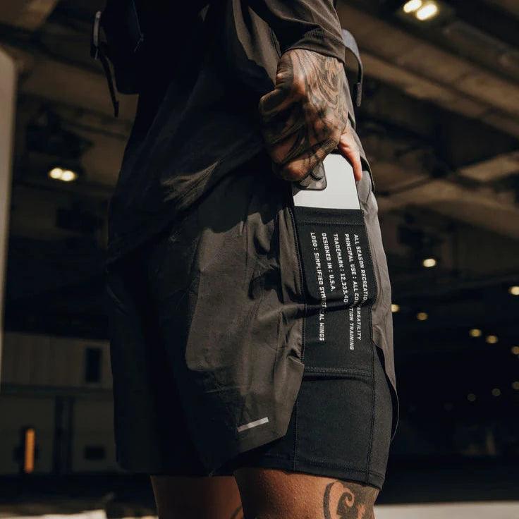 Short Premium Fitness Masculino de Academia Respirável