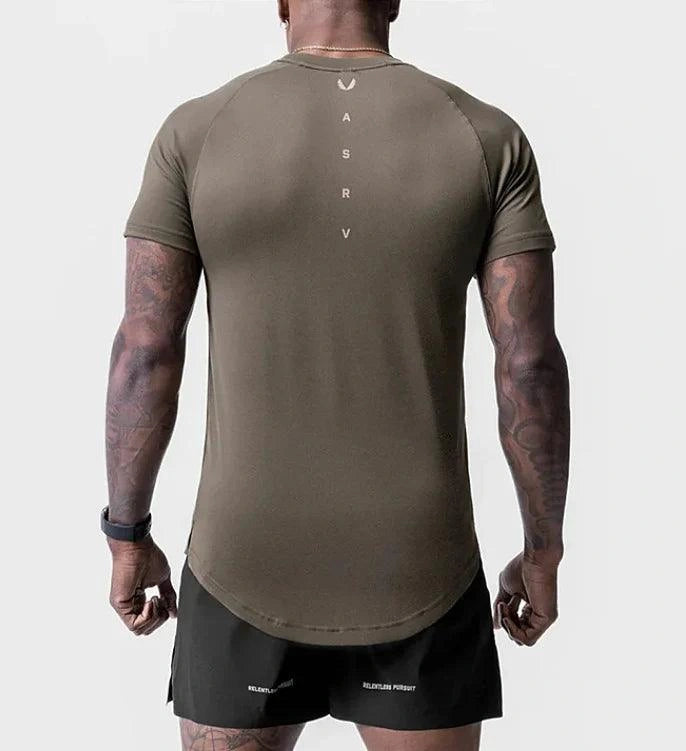 Camisa Esportiva Masculina Academia Minimalista Dry Fit - ASRV