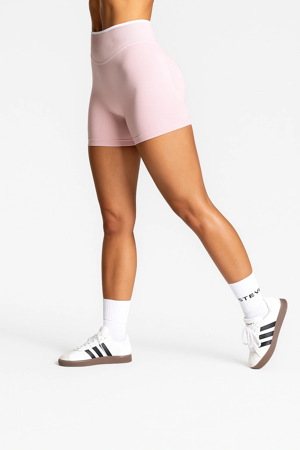Short Fitness Feminino Alta Modelagem Respirável Lycra®