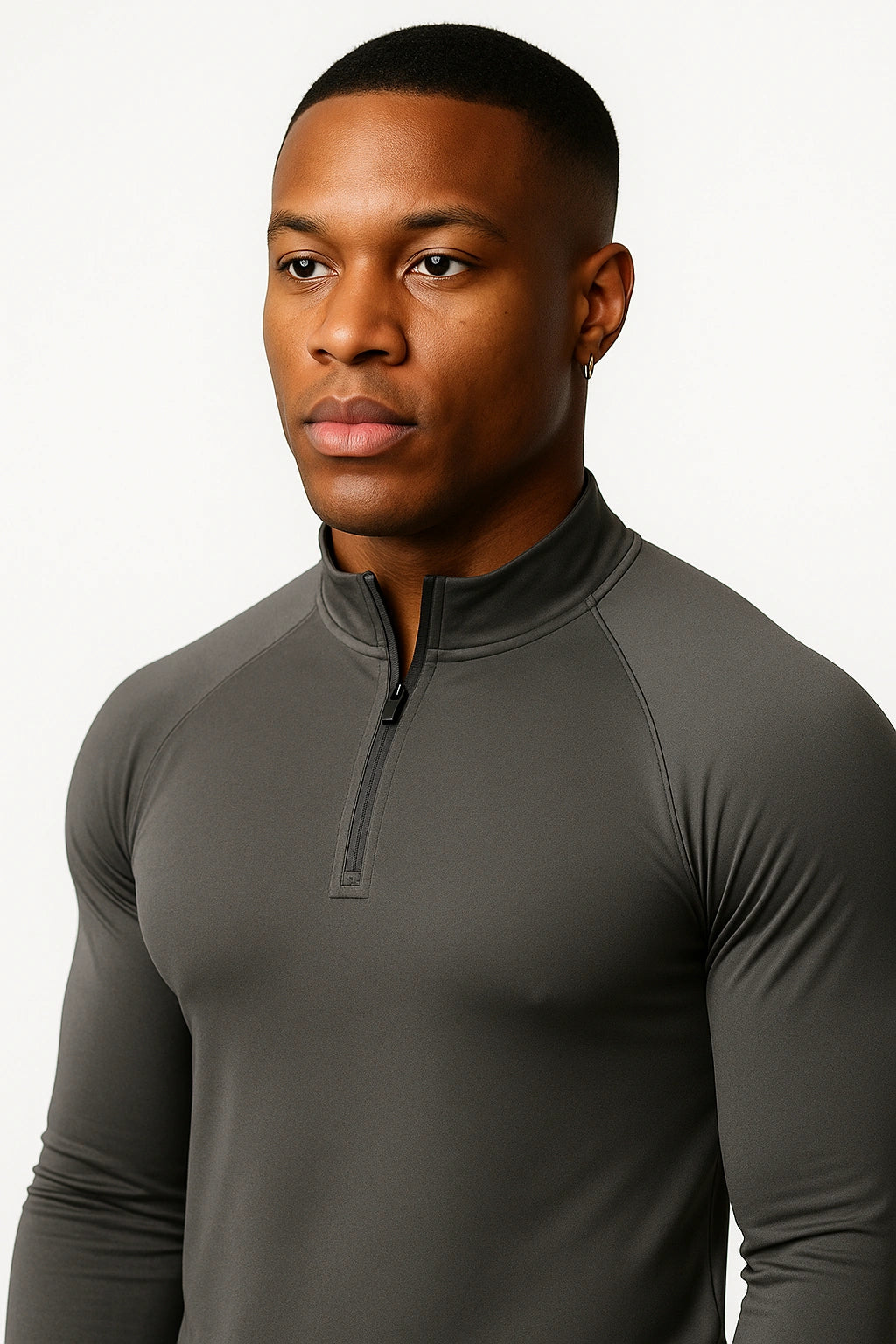 Camisa Masculina esportiva Casual Gola alta Academia Treino e Esportes