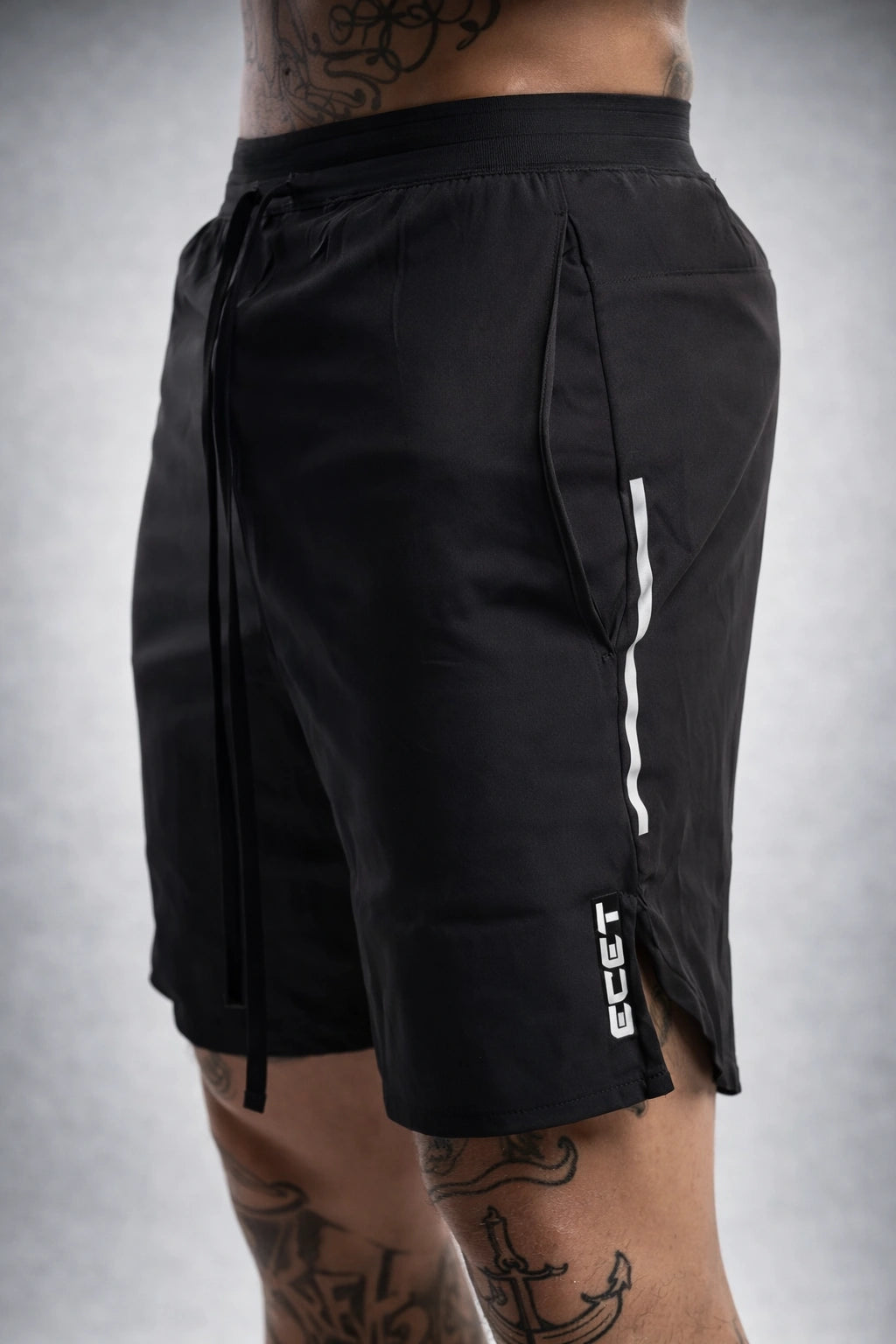 Short de Academia Respirável com Bolso Traseiro