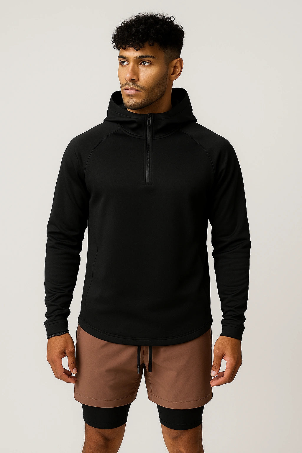 Moletom Masculino Esportivo Com Capuz Estilo Casual e Confortável