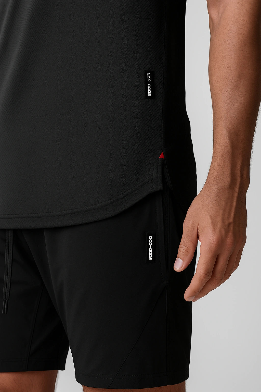 Camisa Masculina Esportiva Academia Premium Justa Minimalista