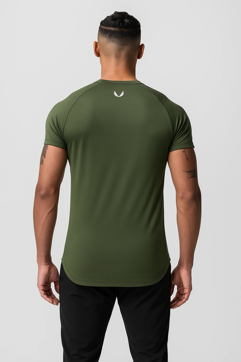 Camisa Masculina Esportiva Academia Premium Justa Minimalista