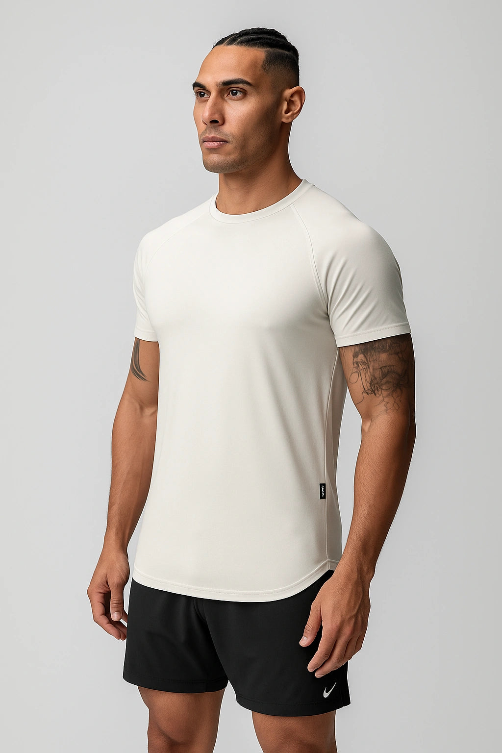 Camisa Masculina Esportiva Academia Premium Justa Minimalista
