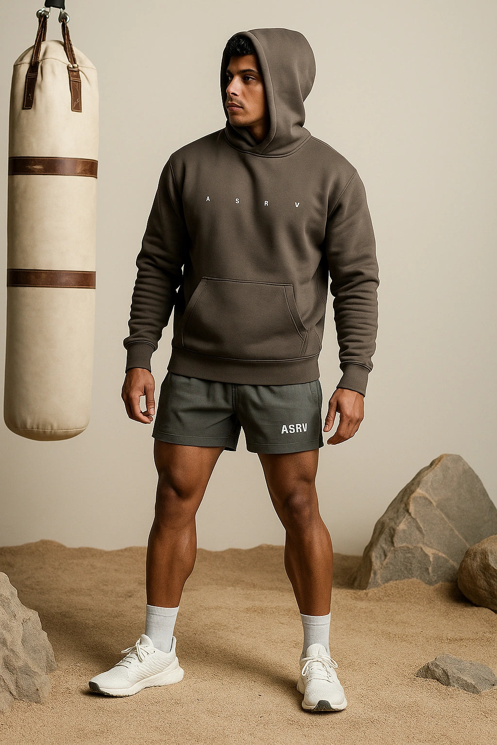 Jaqueta Masculina Esportiva Moletom Inverno Fitness - ASRV