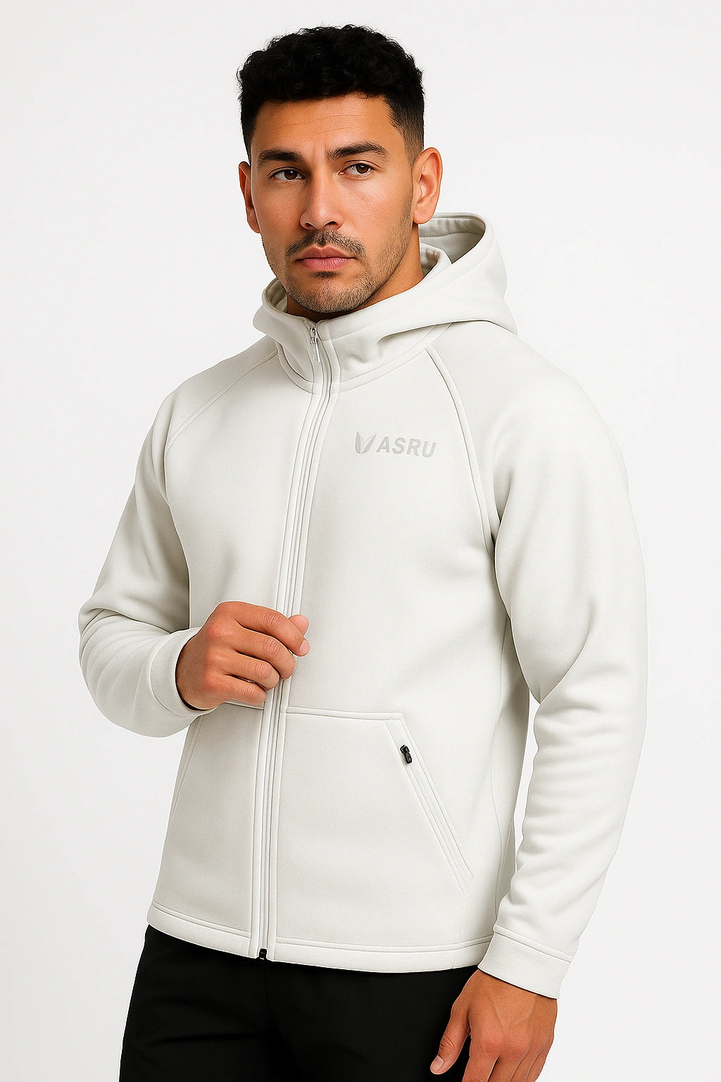 Jaqueta Esportiva Masculina de Poliéster Fitness - Jacket ASRV