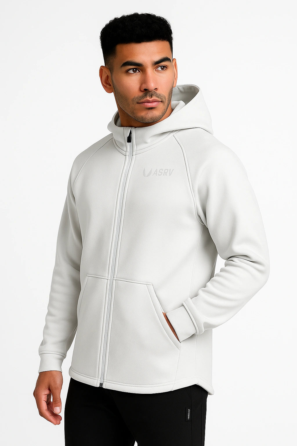 Jaqueta Esportiva Masculina de Poliéster Fitness - Jacket ASRV