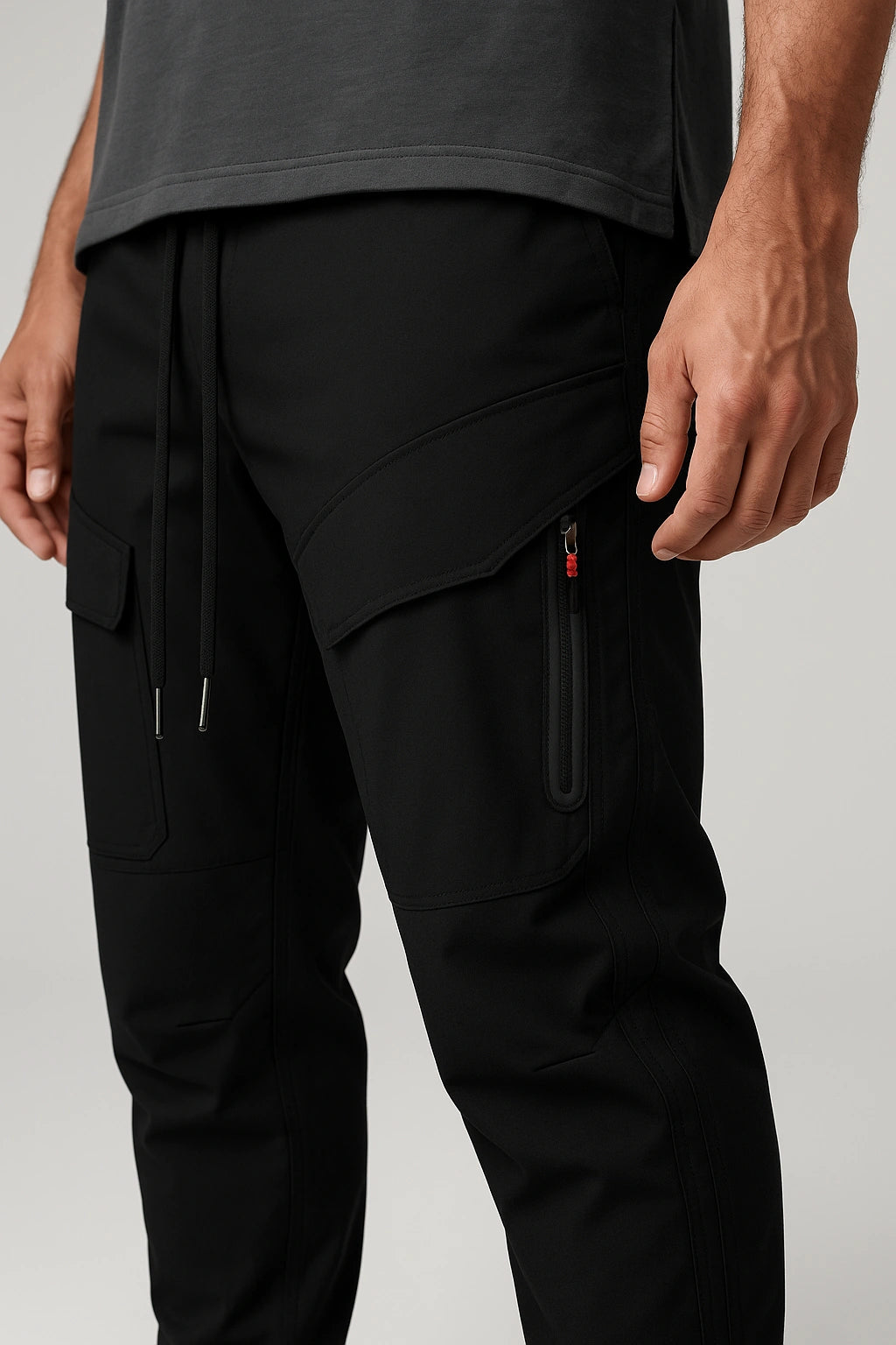 calça jogger calÃ§a academia preta