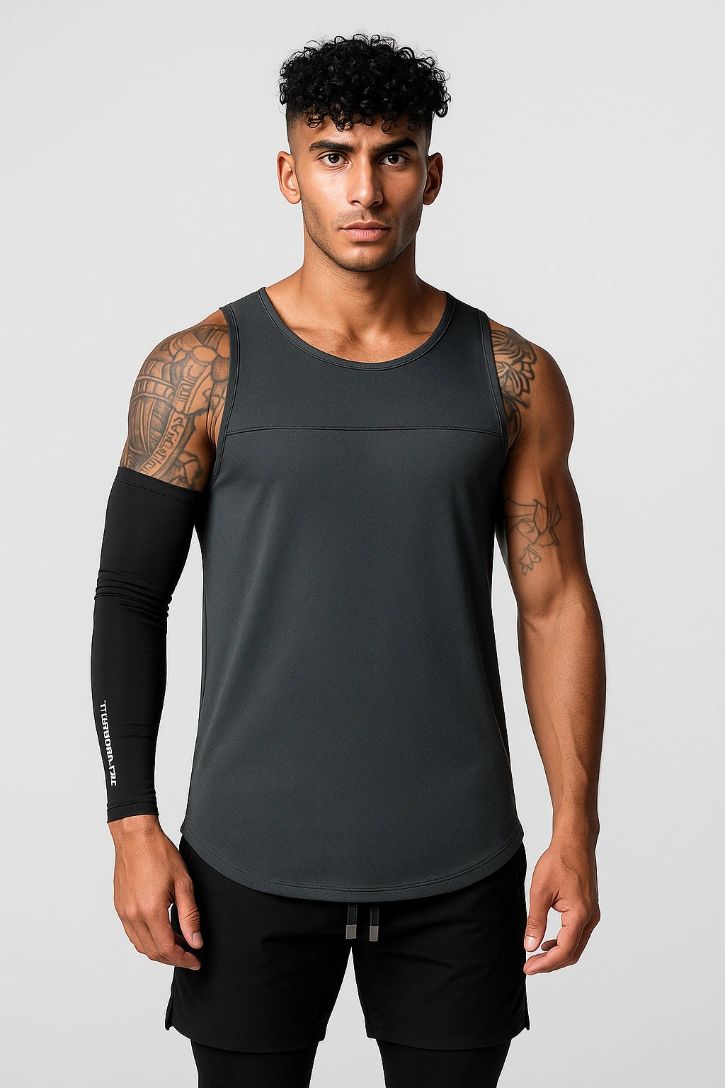 Regata Esportiva Masculina Respirável Academia - T-Shirt ASRV