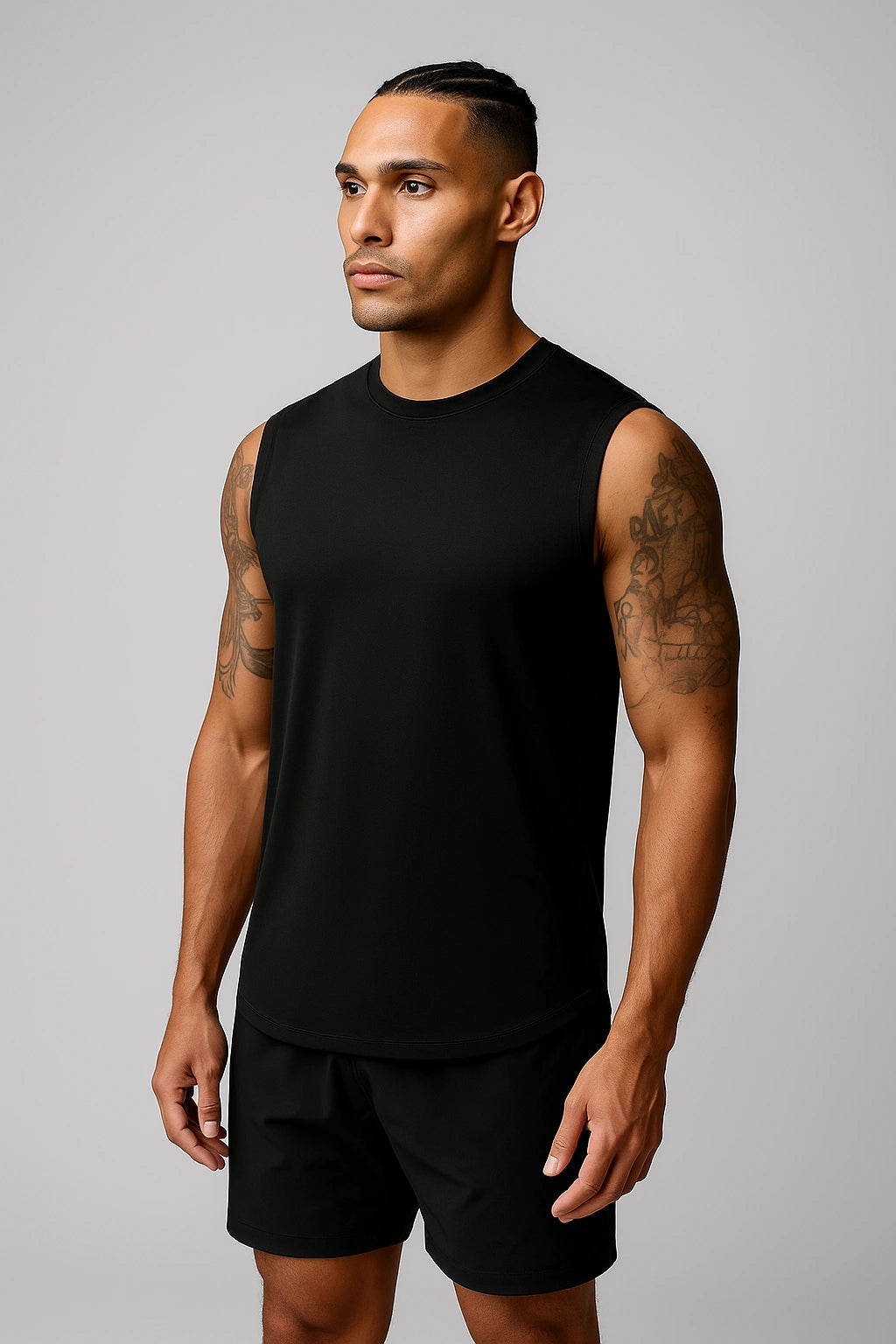 Regata Esportiva Masculina Minimalista Respirável Academia - T-Shirt Minimal II ASRV