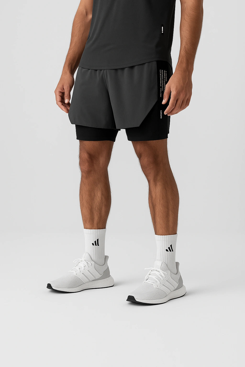 Short Premium Fitness Masculino de Academia Respirável