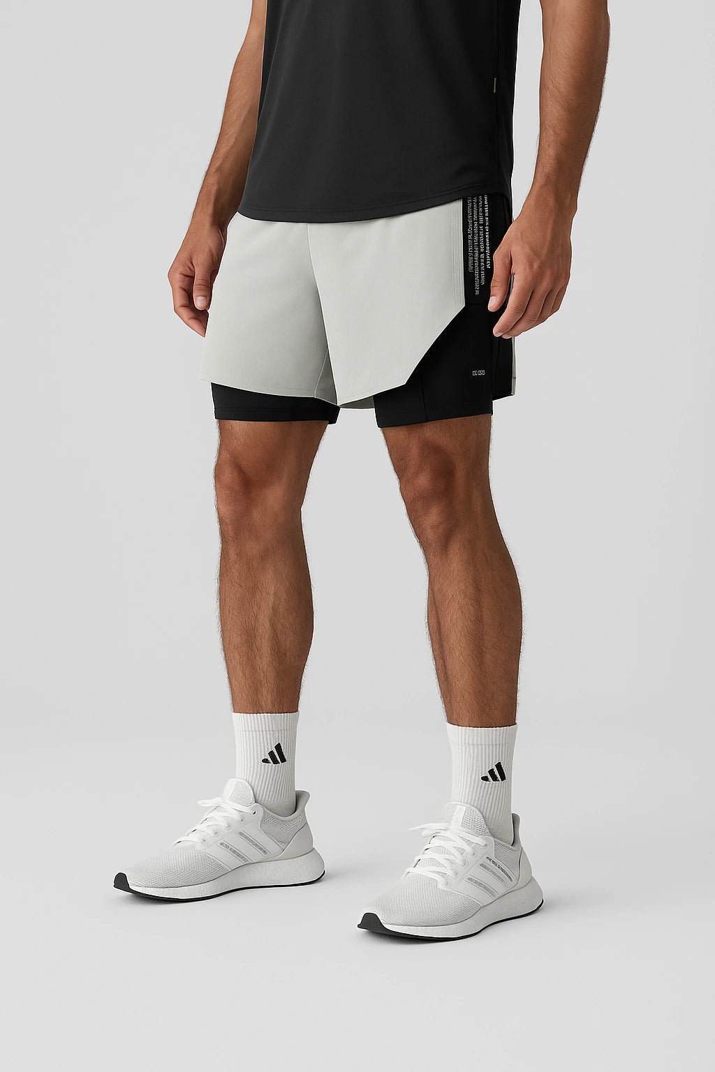 Short Premium Fitness Masculino de Academia Respirável