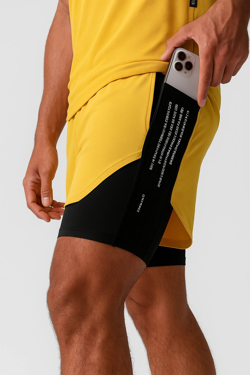 Short Premium Fitness Masculino de Academia Respirável