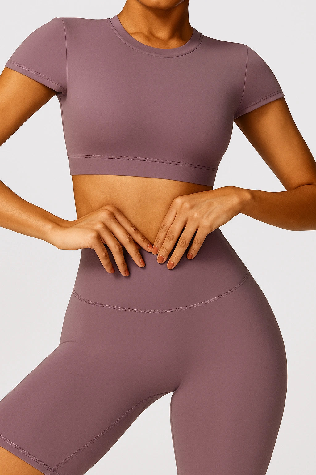 Cropped Fitness Feminino de Secagem Rápida esportivo