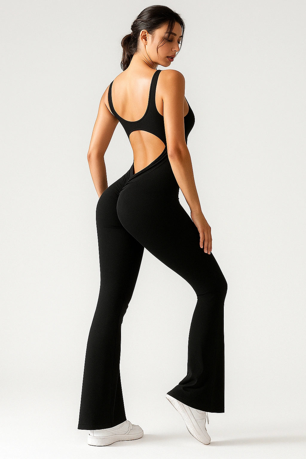 Conjunto Fitness Feminino Com Macacão para Treino