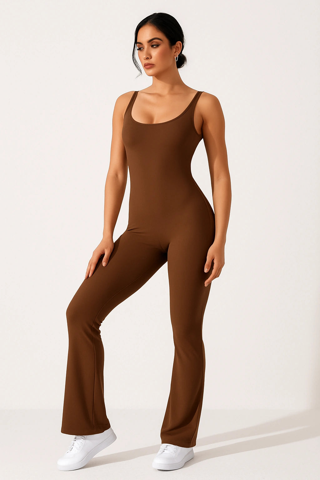 Conjunto Fitness Feminino Com Macacão para Treino