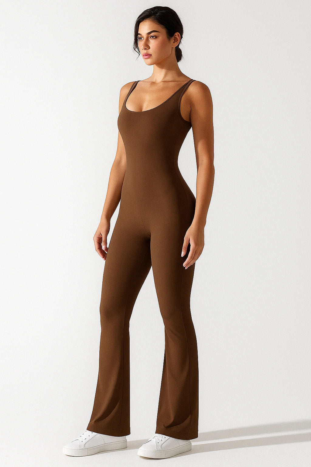 Conjunto Fitness Feminino Com Macacão para Treino